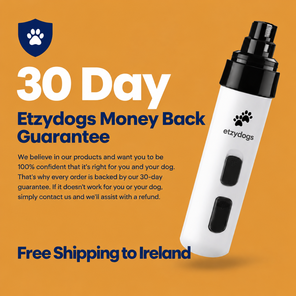 30 day Etzydogs money back guarantee